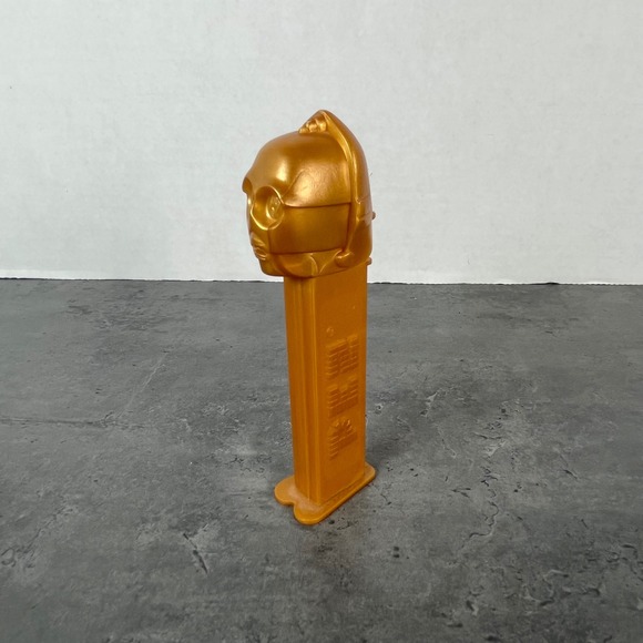 VTG Star Wars C3PO PEZ Dispenser Gold Collectible 1997 Lucasfilm Hungary Made - Picture 3 of 10